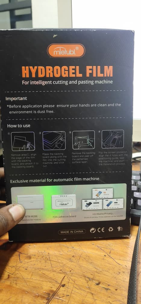 HYDROGEL FILM