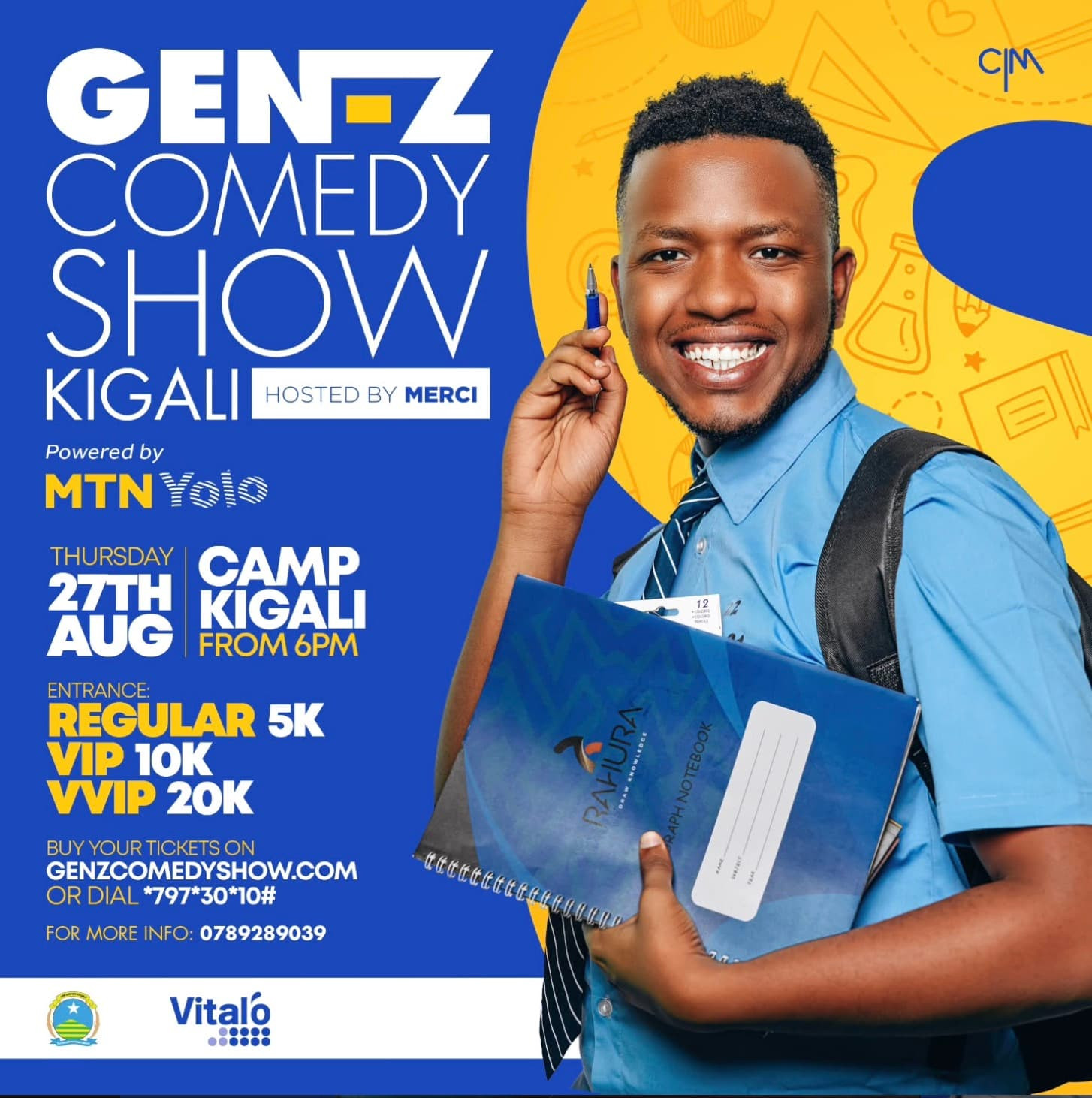 Genz Comedy Show Kigali – Back to School Edition